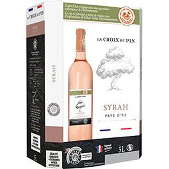 Vin de Pays d'Oc Syrah, vin rosé