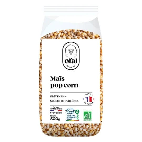Maïs pop-corn bio