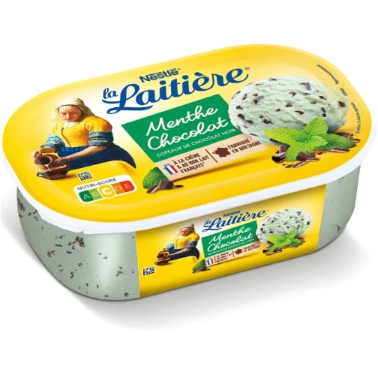 Glace Menthe Chocolat LA LAITIERE