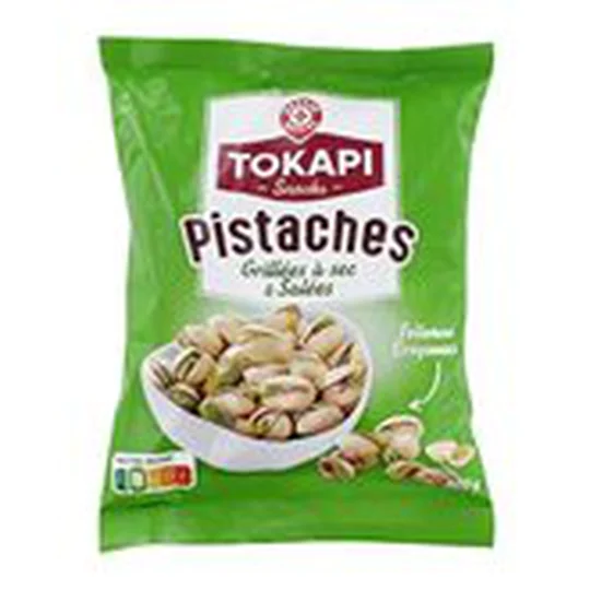 Pistaches grillées à sec