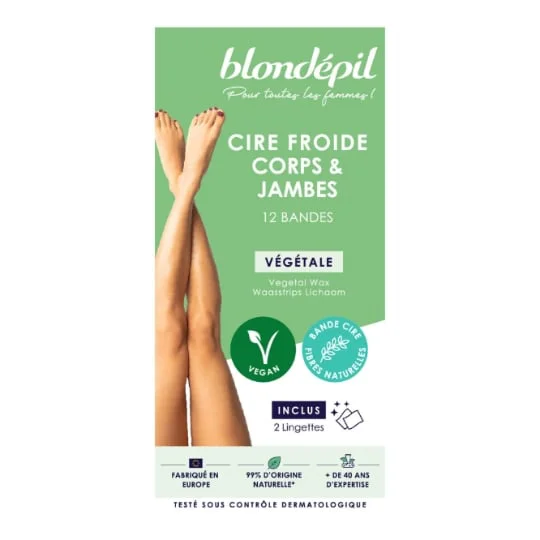 Bande De Cire Froide Corps & Jambes Végétale