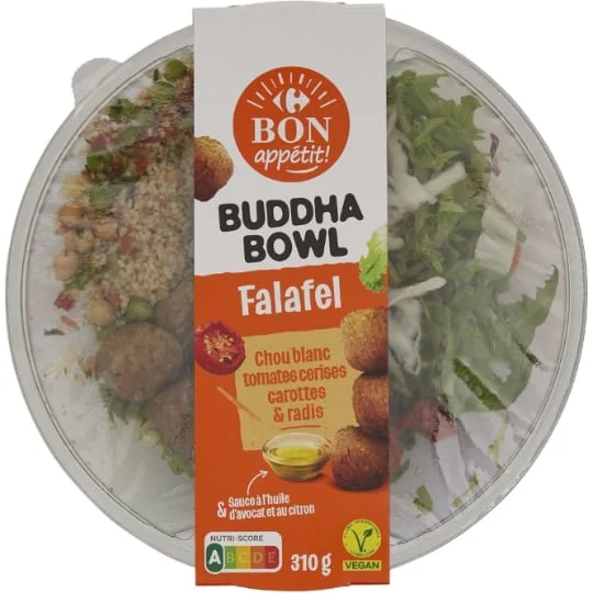 Salade Buddha Bowl falafel