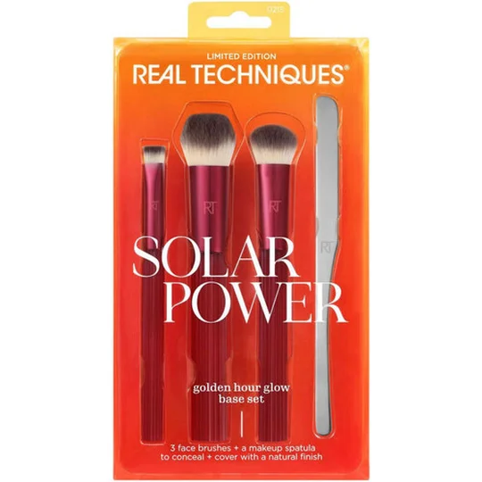 Real Techniques Solar Power golen hour glow base set