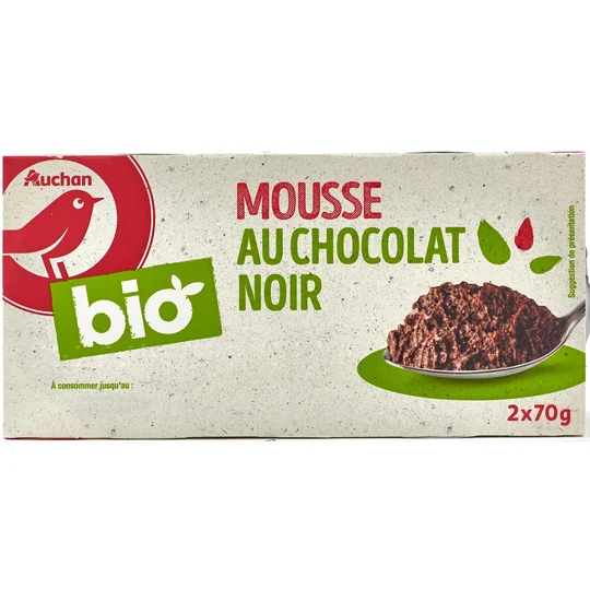 Mousse au chocolat noir