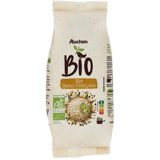 Riz semi-complet