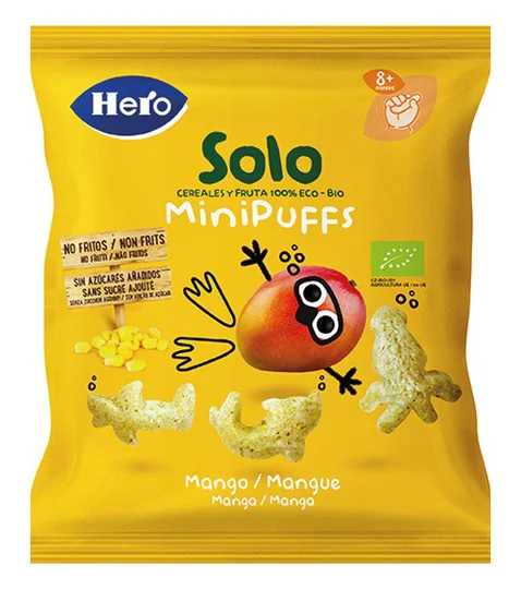 Sachet Snack puff Solo Mangue