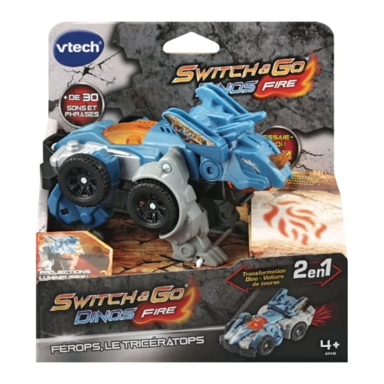 Petit Switch and Go dinos fire