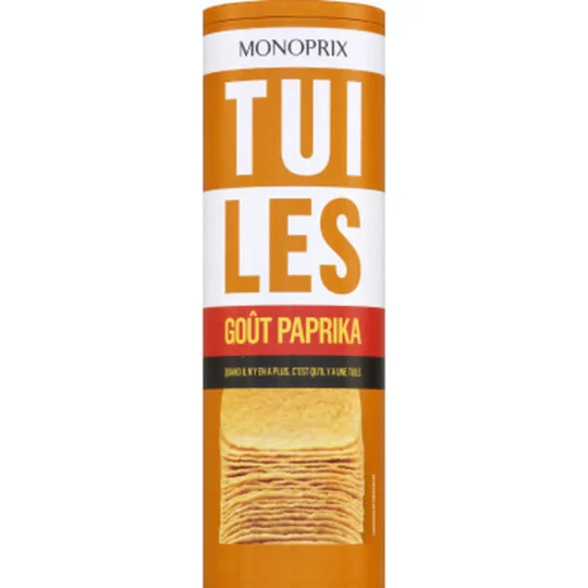 Tuiles goût paprika