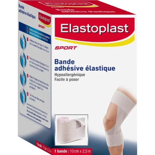Bande adhésive élastique 10cmx2,5m
