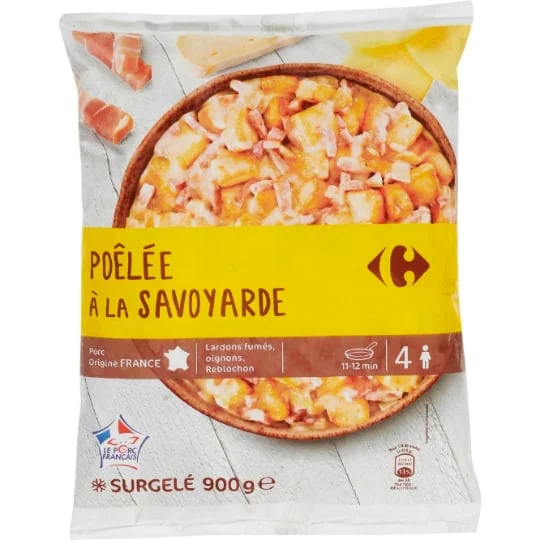 Plat cuisiné poêlée savoyarde
