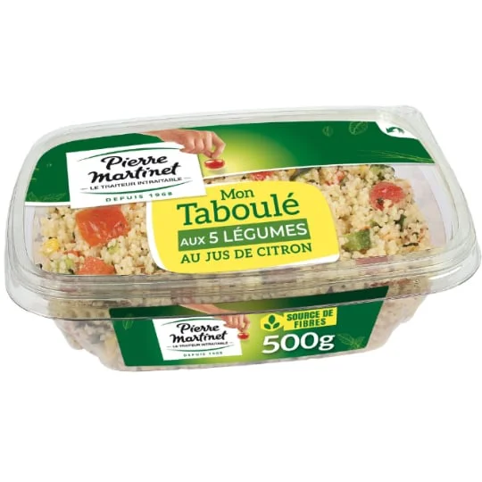 Salade Taboulé 5 légumes au jus de citron