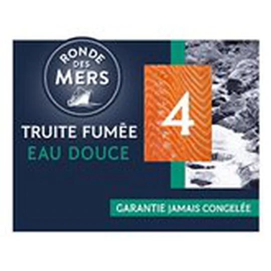 Truite eau douce x4 tranches