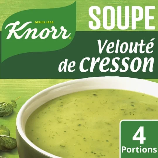 Soupe déshydratée cresson