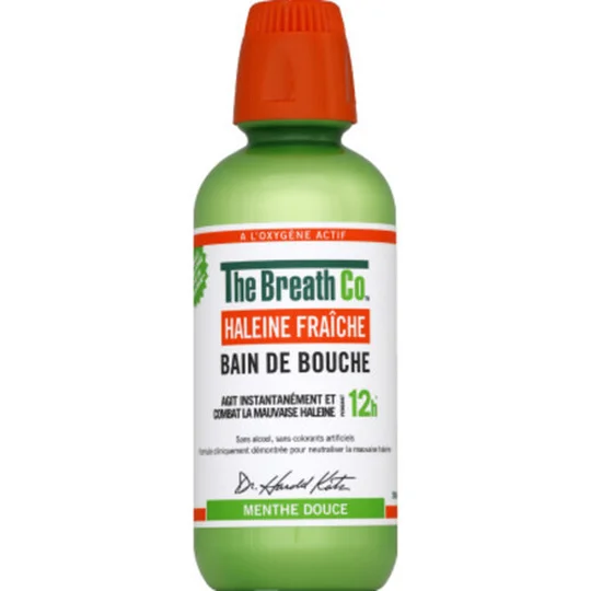 Haleine fraîche bain bouche menthe douce