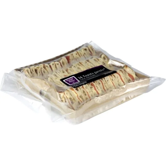 Toasts garnis pain polaire