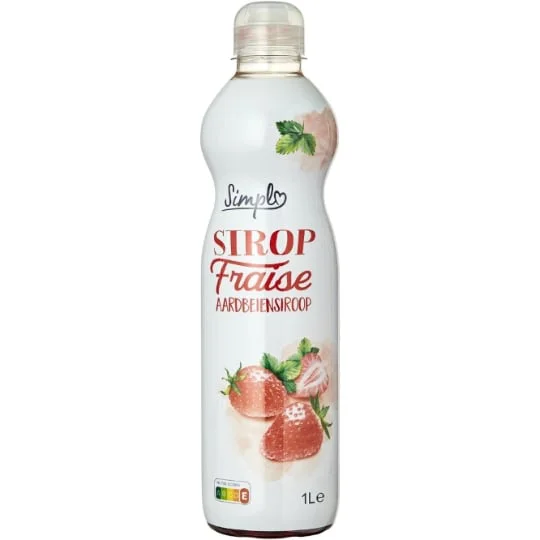 Sirop fraise