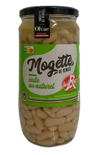Mogette de vendée cuite au naturel label rouge