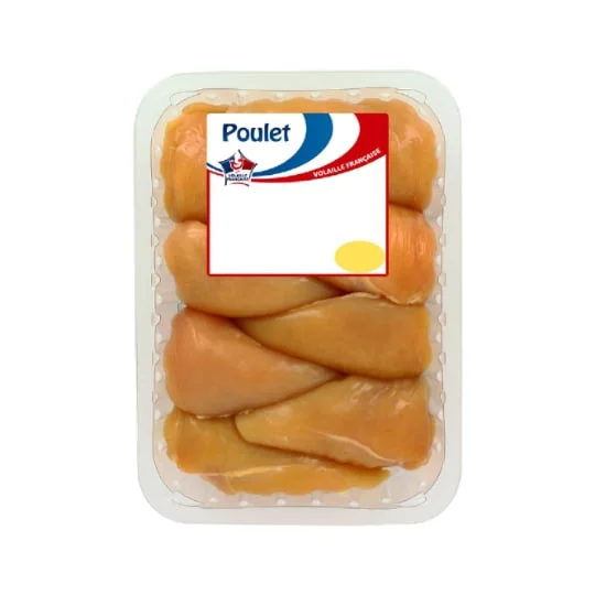 Filet de poulet jaune