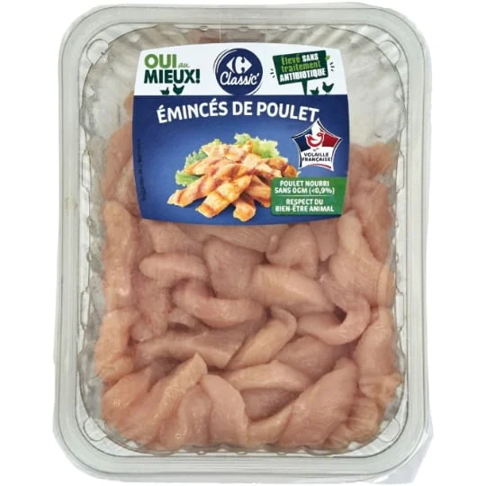 Emincés de poulet