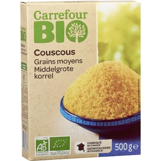 Couscous bio grains moyens