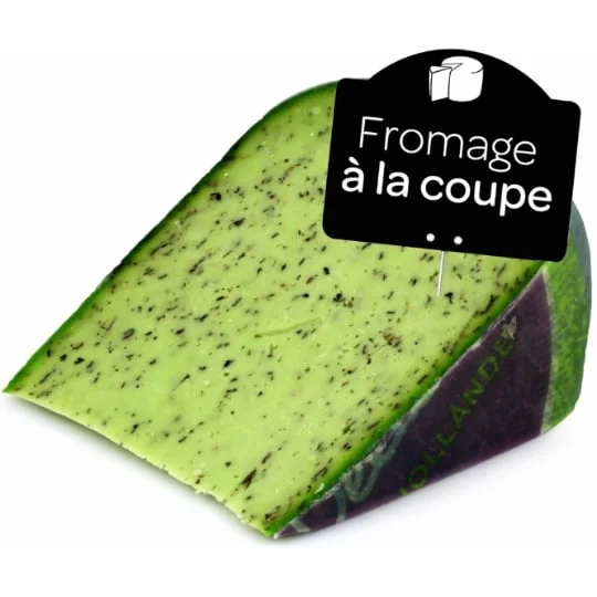 Fromage Gouda aromatisé au pesto