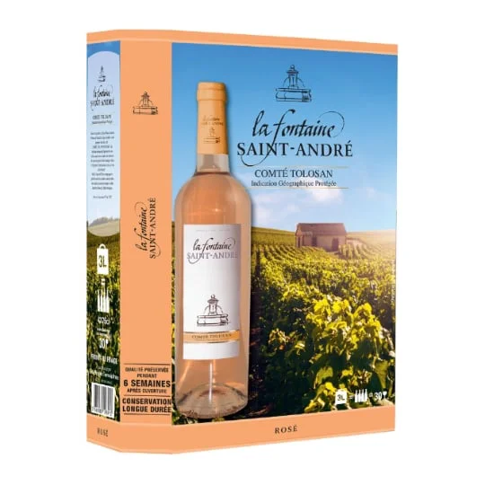 Vin Rosé Sud Ouest IGP Comté Tolosan