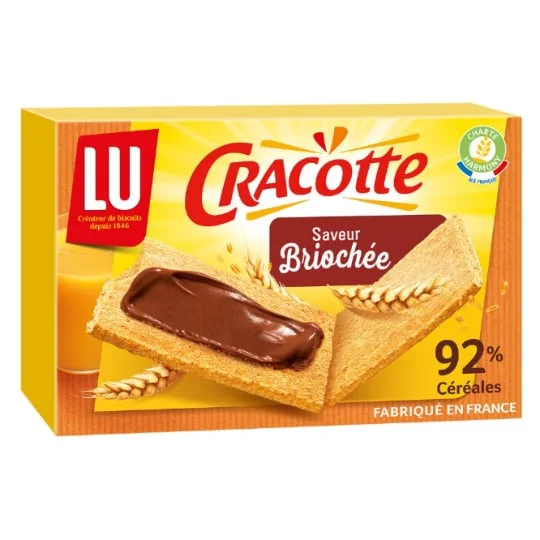 Biscottes saveur briochée Cracotte