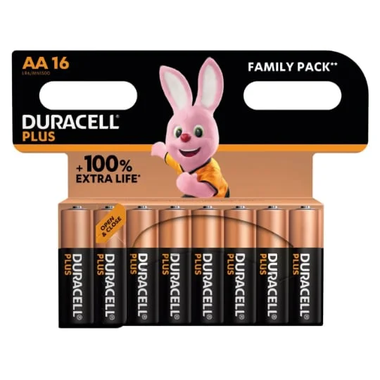 Piles Plus 100% AA X16 Special offer