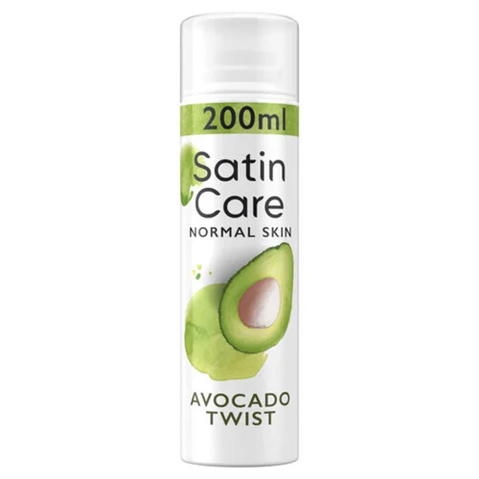 Satin care gel à raser touche d’avocat