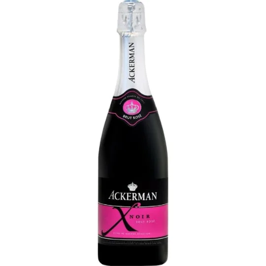 Vin mousseux X noir rosé brut
