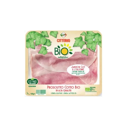 Jambon cuit bio sans gluten