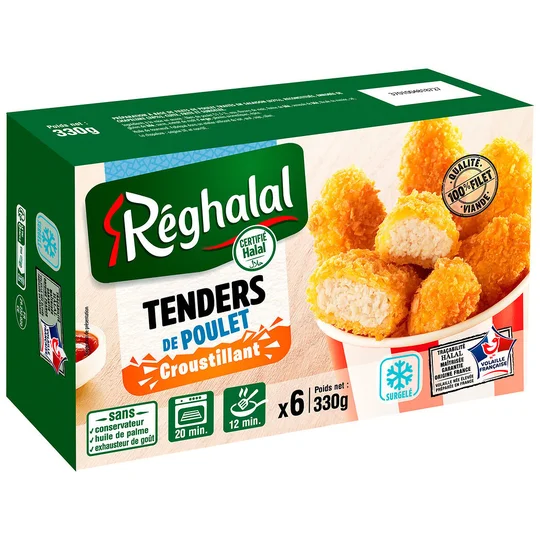 Tenders de poulet croustillant