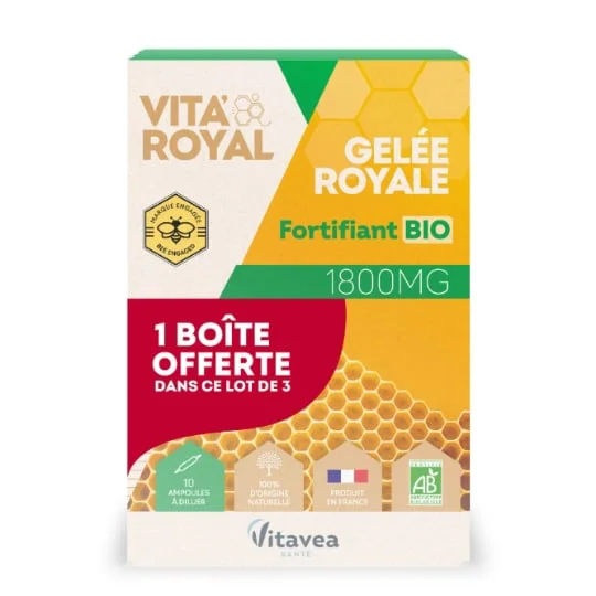 Complément Alimentaire Gelée Royale Fortifiant Bio