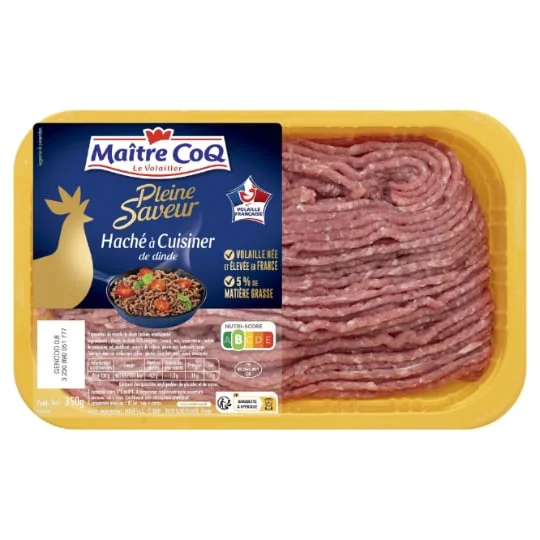 Haché de dinde