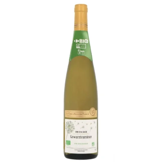 Vin blanc AOC d'ALSACE GEWURZTRAMINER