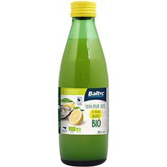 Pur Jus de Citron Jaune Bio