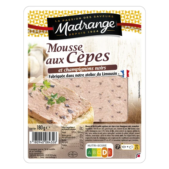 Mousse aux cèpes
