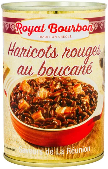 Royal bourbon haricots rouges au boucané