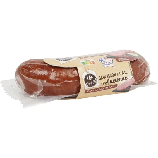 Saucisson à l'ail fumé