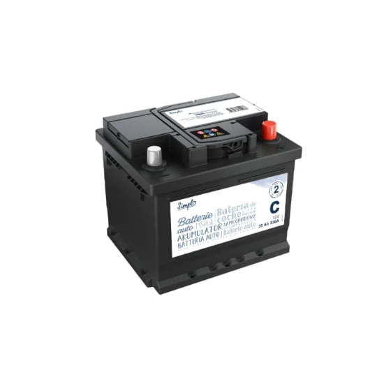 Batterie Simpl C 35Ah 330A T4 CARREFOUR