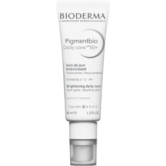 Crème soin de jour éclaircissant peaux sensibles PIGMENTBIO