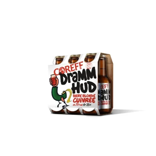 Bière blonde cuivrée