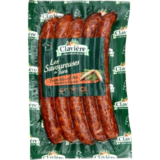 Saucisses fumées