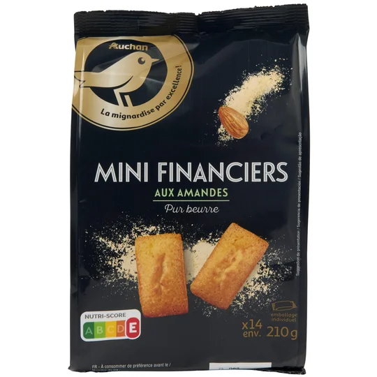 Mini financiers aux amandes