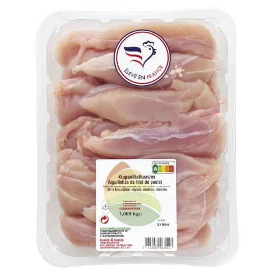 Aiguillettes de poulet