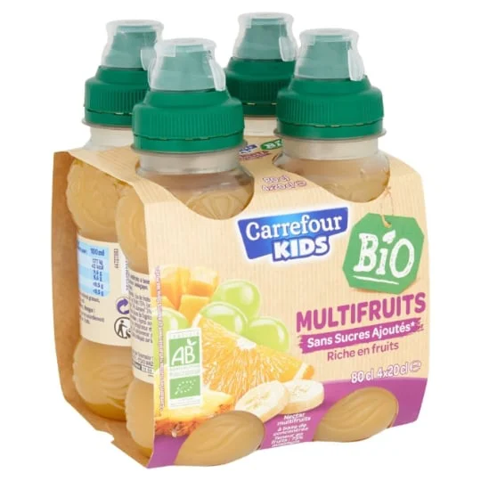 Jus multifruits sans sucres ajoutés Bio