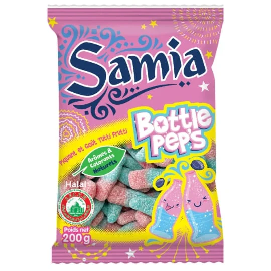 Bonbons Halal bottle pep's