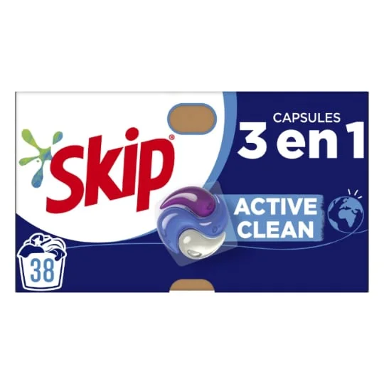 Lessive Capsule 3En1 Active Clean