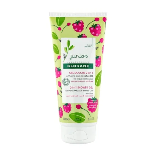 Gel douche corps et cheveux framboise