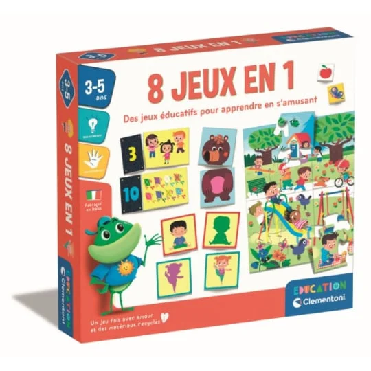 Coffret 8 Jeux En 1